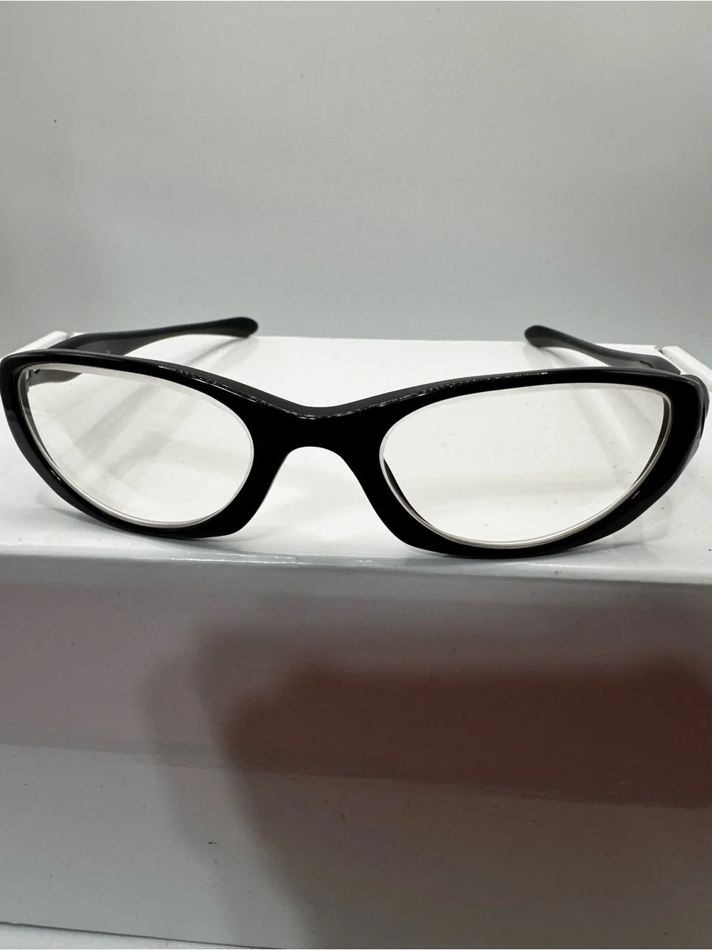 Vintage Oakley Haylon Frames Only Black Oval Wrap Y2K 28 Rare CE Replacement Ite